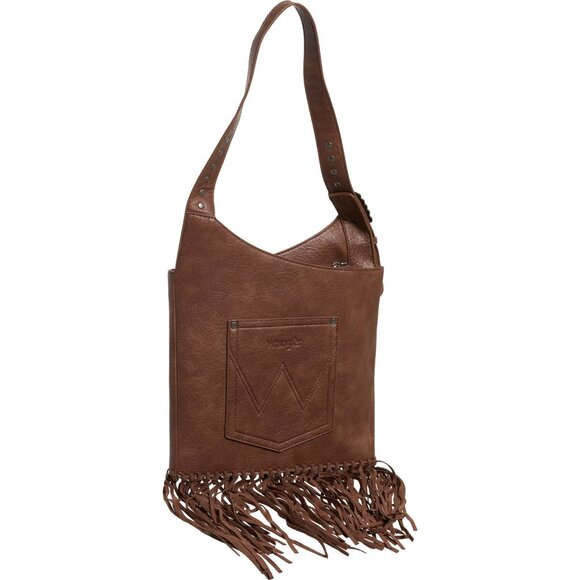 ***Wrangler Fringe Hobo Bag with Studded Strap*** - Picture 5 of 5